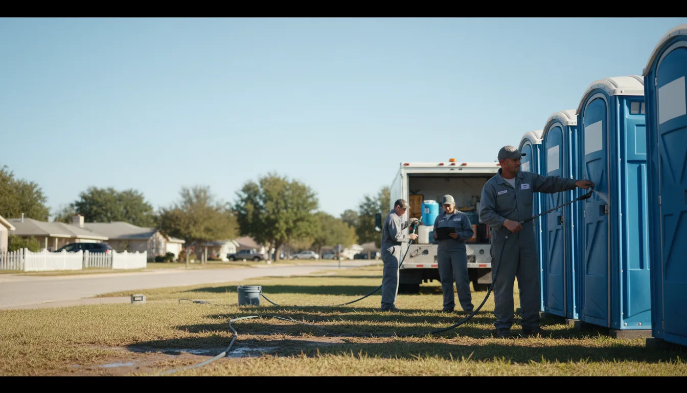 Long-Term Portable Toilet Rental in Yemassee, SC near me